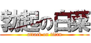 勃起の白菜 (attack on titan)