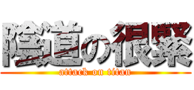 陰道の很緊 (attack on titan)