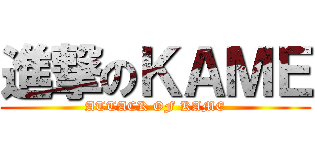 進撃のＫＡＭＥ (ATTACK OF KAME)