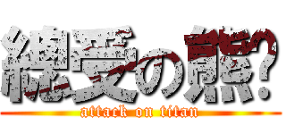 總受の熊貓 (attack on titan)