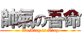 帥氣の吾命 (WuMing is King)