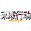 采取行动 (attack on test)