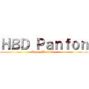 ＨＢＤ Ｐａｎｆｏｎ (Happy Birth Day)