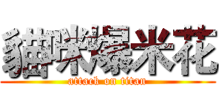 貓咪爆米花 (attack on titan)