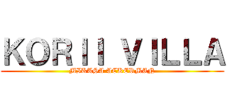 ＫＯＲＩＩ ＶＩＬＬＡ (MIKASA ACKERMAN)