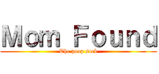 Ｍｏｍ Ｆｏｕｎｄ (The poop sock)