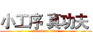 小工序 真功夫  (attack on titan)
