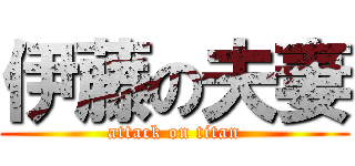 伊藤の夫妻 (attack on titan)