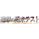 進撃の期未テス卜 (attack on titan)