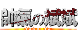 帥氣の斌斌 (attack on titan)