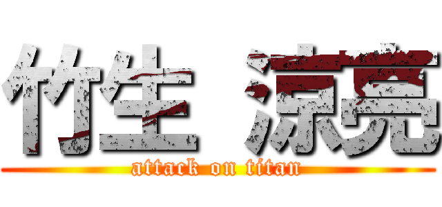 竹生 涼亮 (attack on titan)