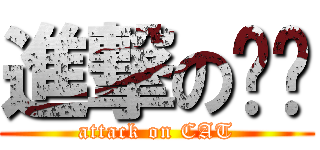 進撃の囡囡 (attack on CAT)