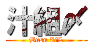 汁組〆 (Busu ZiL)