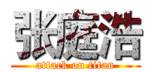 张庭浩 (attack on titan)