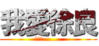 我愛徐良 (這個嘛........)