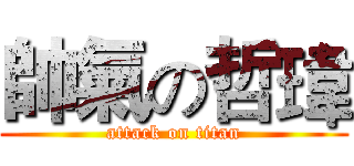 帥氣の哲瑋 (attack on titan)