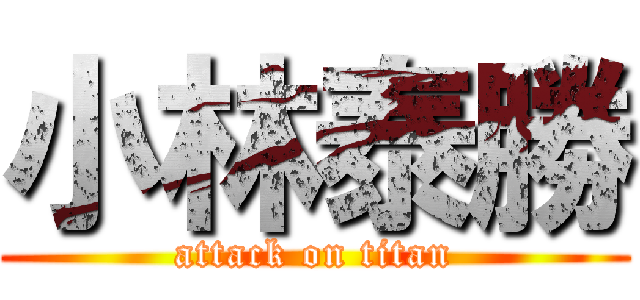 小林泰勝 (attack on titan)