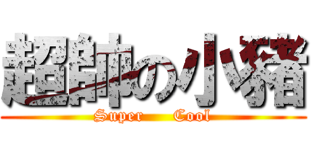 超帥の小豬 (Super     Cool)