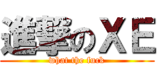 進撃のＸＥ (what the fuck)