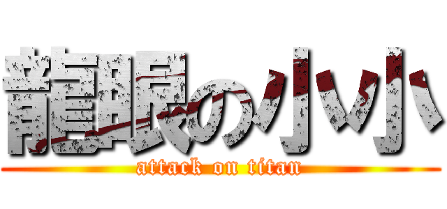 龍眼の小小 (attack on titan)