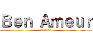 Ｂｅｎ Ａｍｅｕｒ (Idriss)