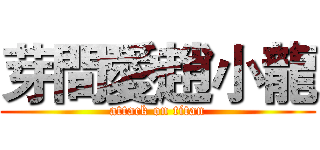 芽間愛趙小龍 (attack on titan)