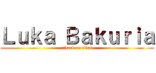 Ｌｕｋａ Ｂａｋｕｒｉａ (attack on titan)