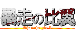 暴走の比翼 (What the Fuck)