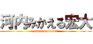河内みかえる宏大 (small baseball)