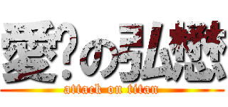 愛妳の弘懋 (attack on titan)