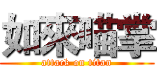 如來喵掌 (attack on titan)