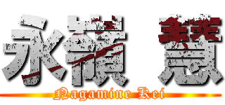 永嶺 慧 (Nagamine Kei)