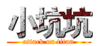 小坑坑 (attack on titan)