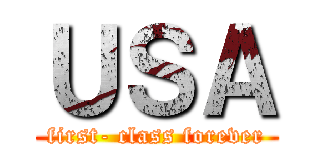 ＵＳＡ (first- class forever)