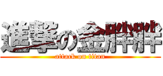 進撃の金胖胖 (attack on titan)