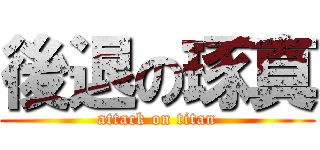 後退の琢真 (attack on titan)