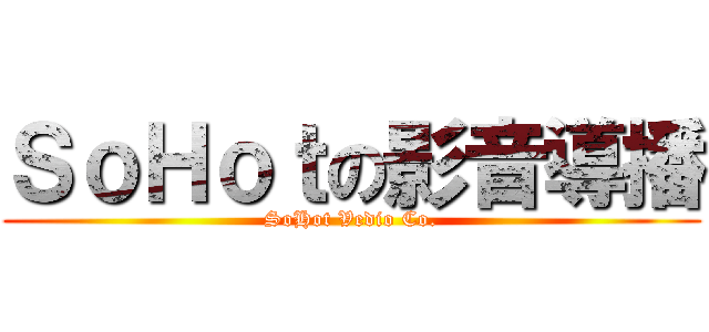 ＳｏＨｏｔの影音導播 (SoHot Vedio Co.)