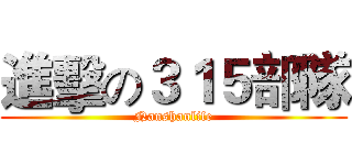 進擊の３１５部隊 (Nanshanlife)