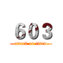 ６０３ (attack on titan)