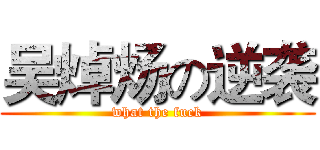 吴焯炀の逆袭 (what the fuck)