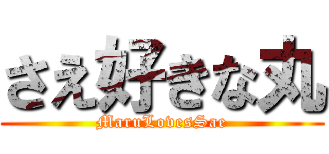 さえ好きな丸 (MaruLovesSae)