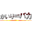 かいり＝バカ (バーカ)