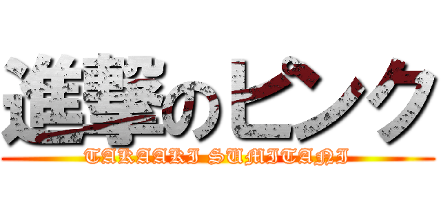 進撃のピンク (TAKAAKI SUMITANI)