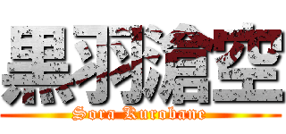 黒羽滄空 (Sora Kurobane)