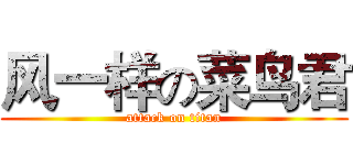 风一样の菜鸟君 (attack on titan)