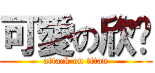 可愛の欣筠 (attack on titan)