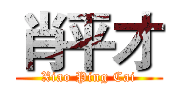 肖平才 (Xiao Ping Cai)