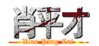 肖平才 (Xiao Ping Cai)