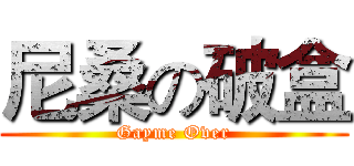 尼桑の破盒 (Gayme Over)