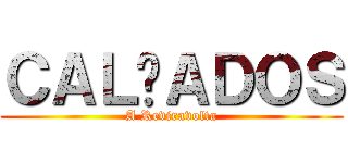 ＣＡＬÇＡＤＯＳ (A Reviravolta)